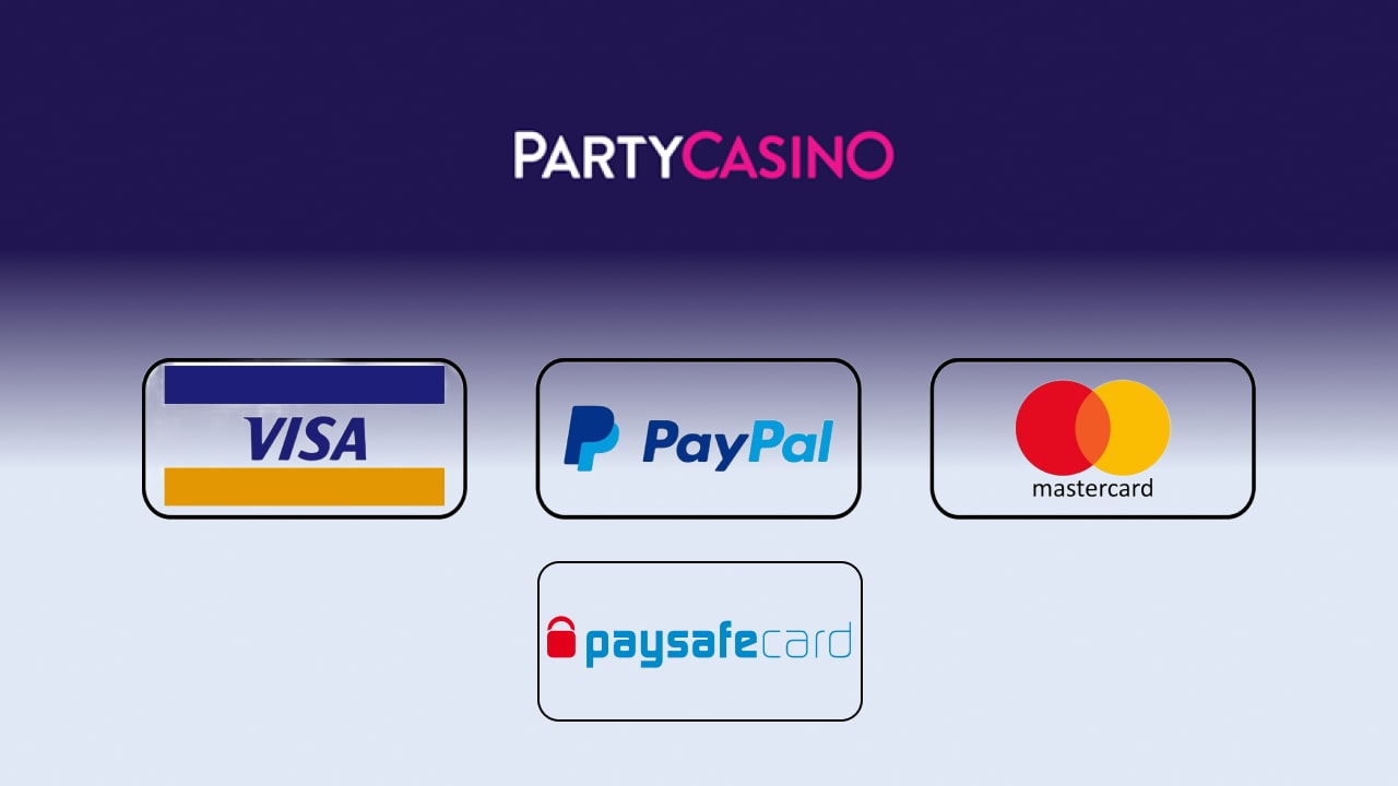 Party casino payment methods