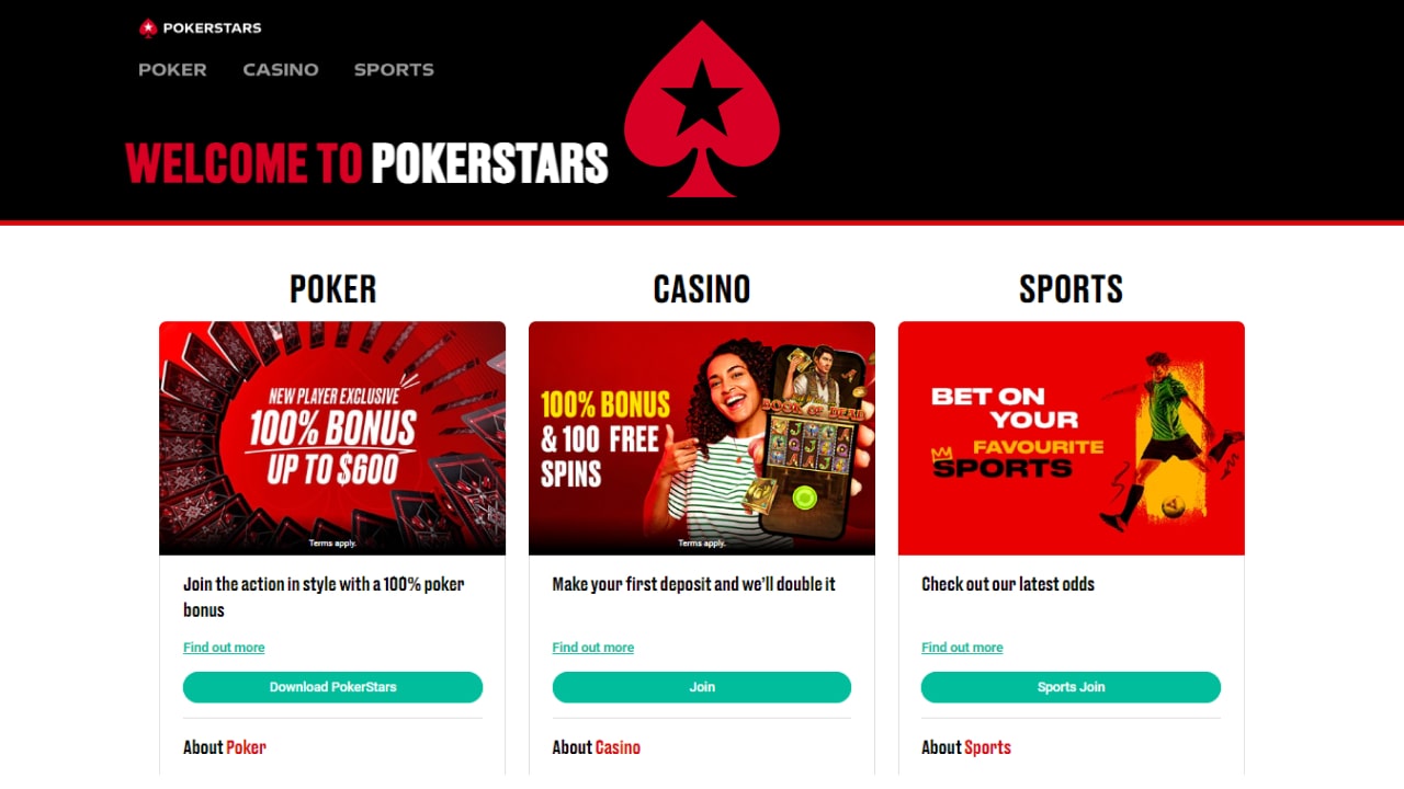 Poker stars bonuses