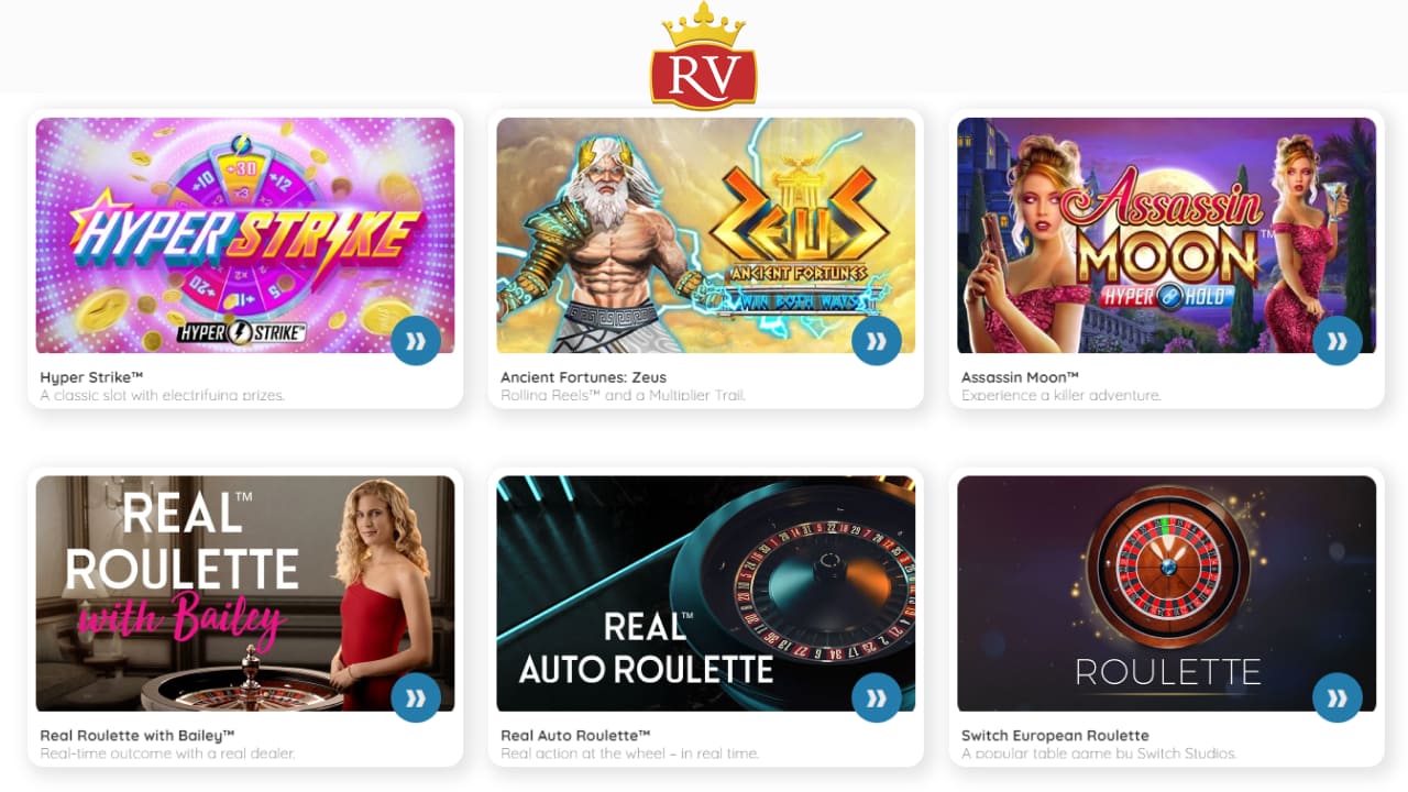 Royal Vegas online games