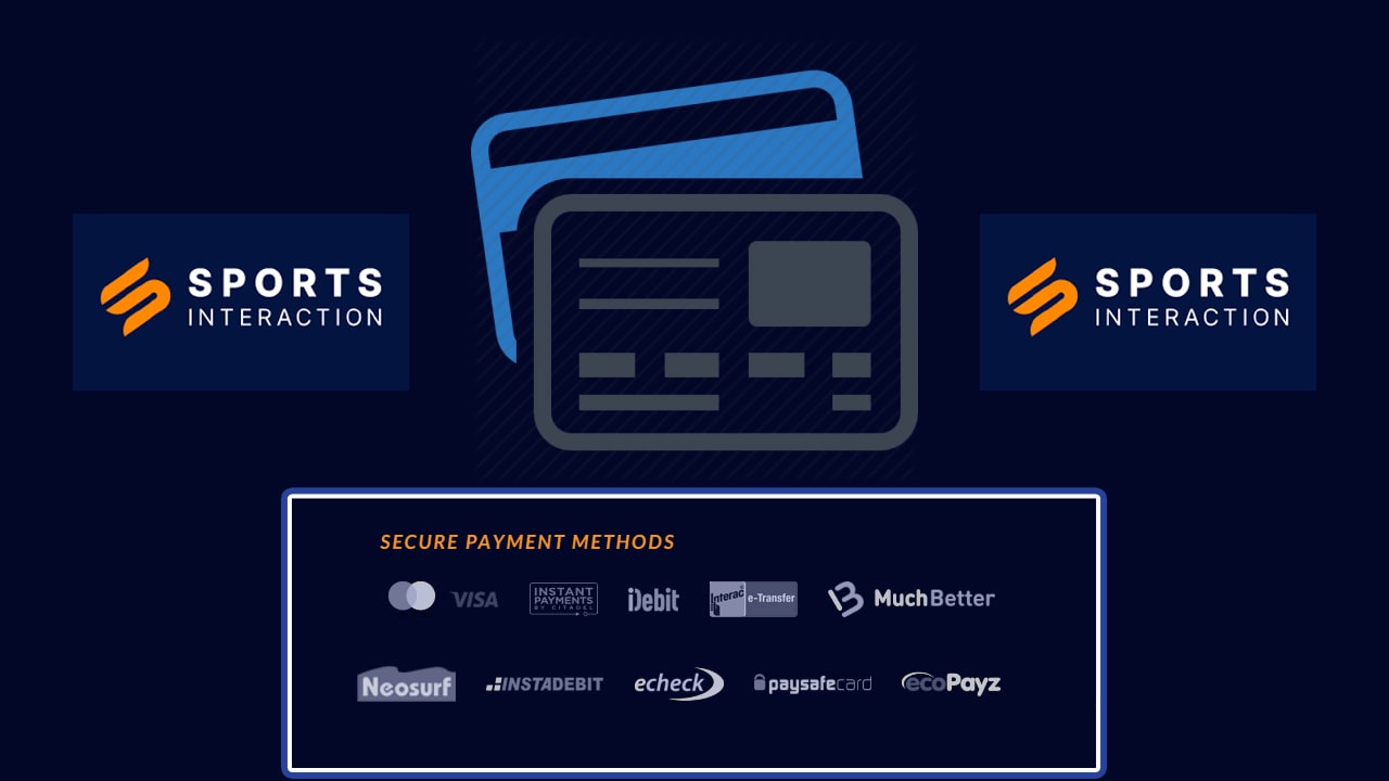 Sports interaction payment methods