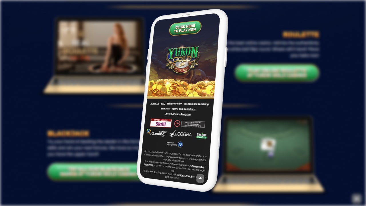 Yukon gold casino on mobile